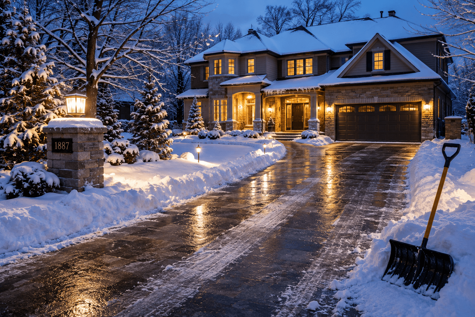 Winter snow management