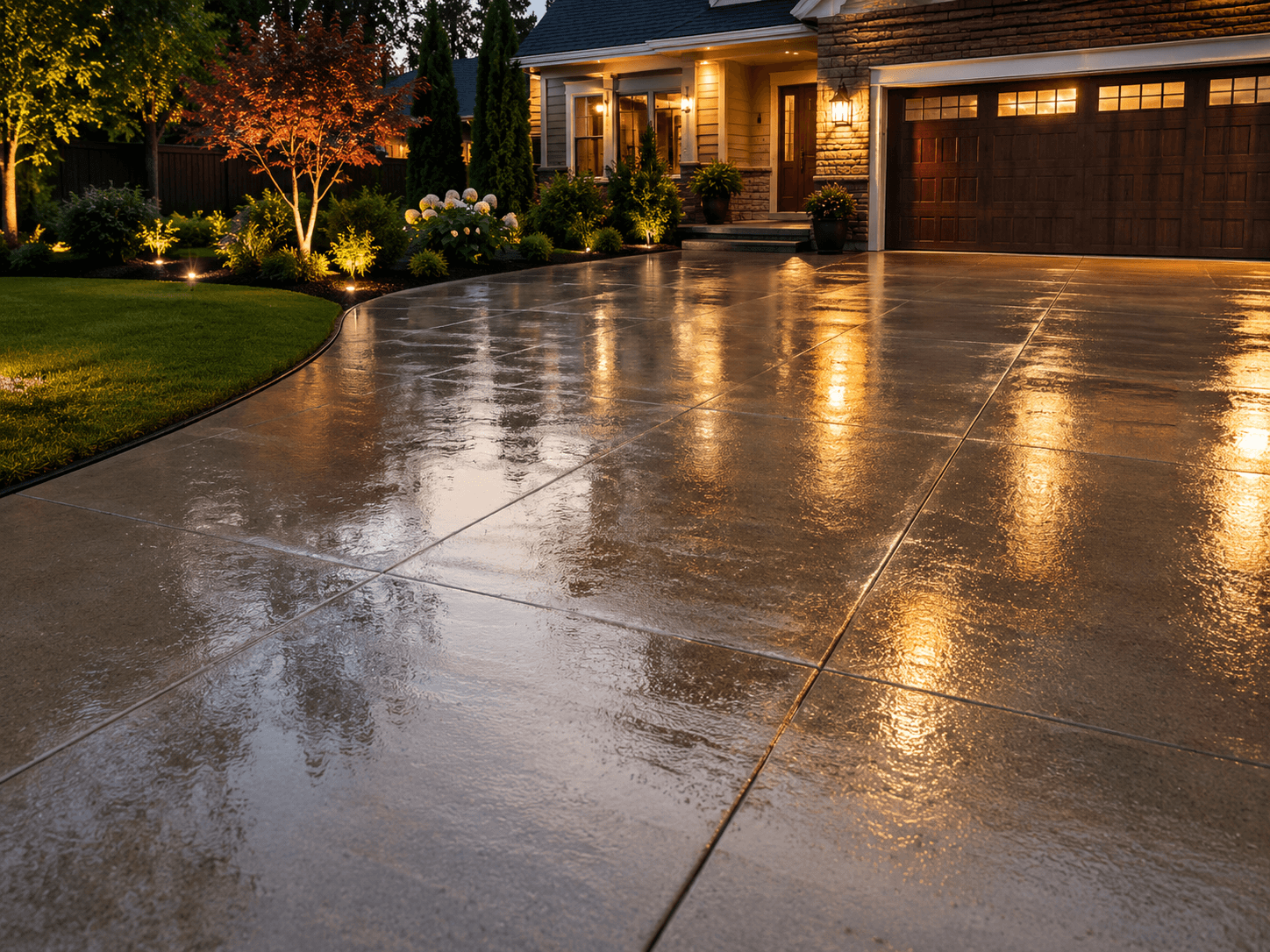 Exterior surface washing